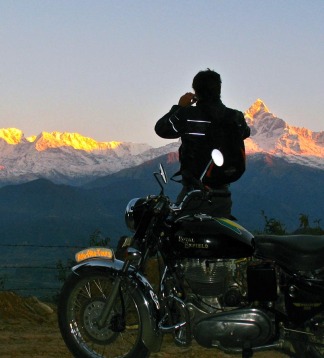 Motorradreisen Nepal Himalaya Abenteuer